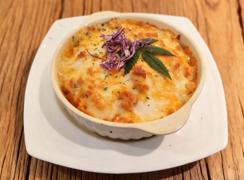 蕃茄奶油焗烤-B餐